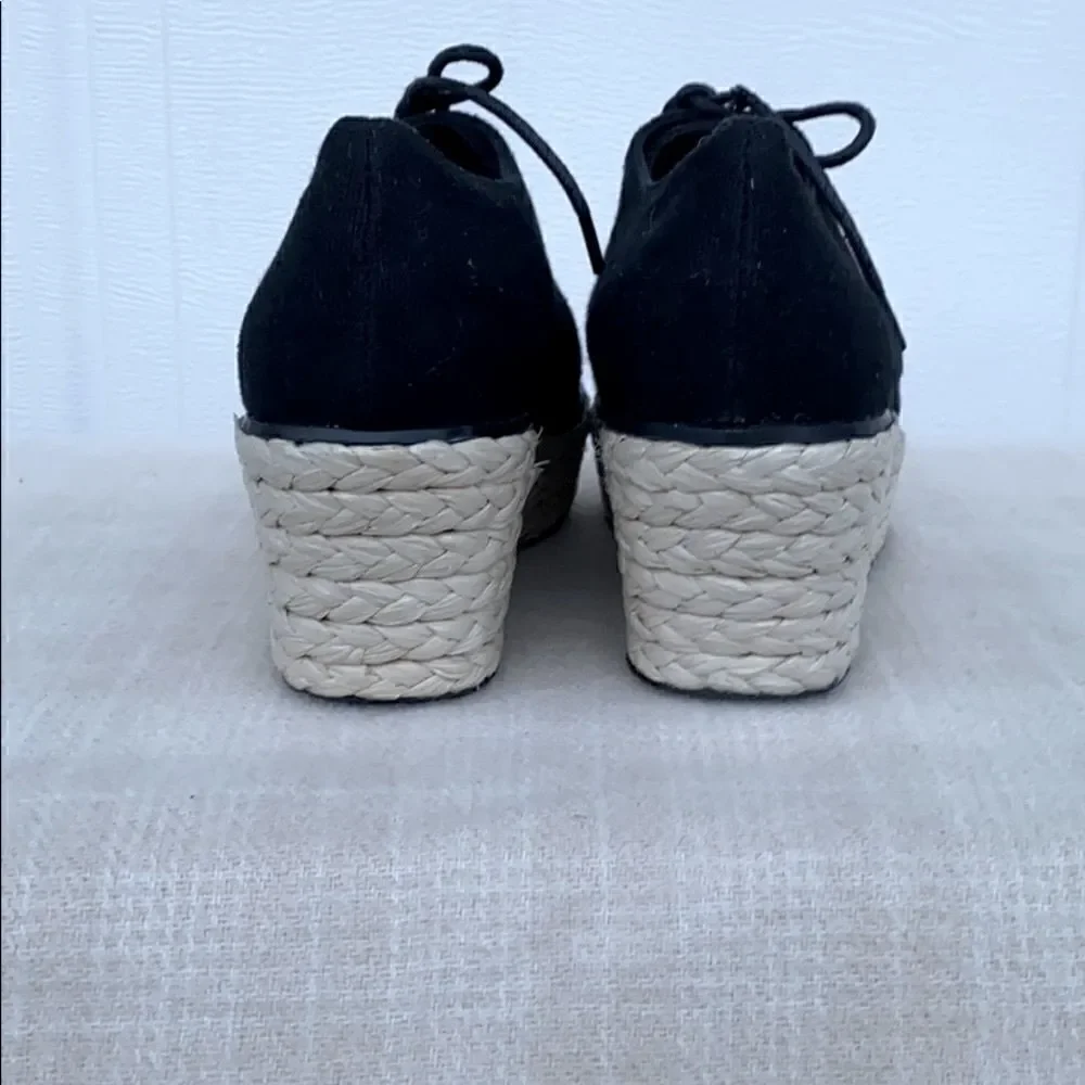 COPY - Shoemint Color block Platform Espadrille